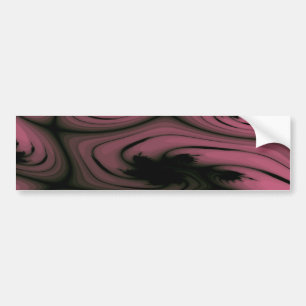 Gothic Swirls Bumper Sticker Bildekal