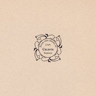 Gothic Swirls | Från bibliotek i Personlig Självfärgande Stämpel