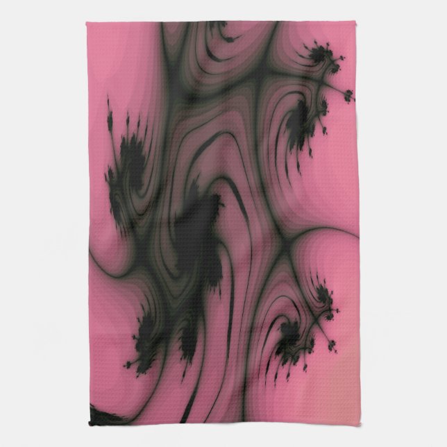 Gothic Swirls Kitchen Towel Kökshandduk (Vertikal)