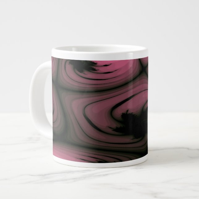 Gothic Swirls Mugg Jumbo Mugg (Framsida vänster)