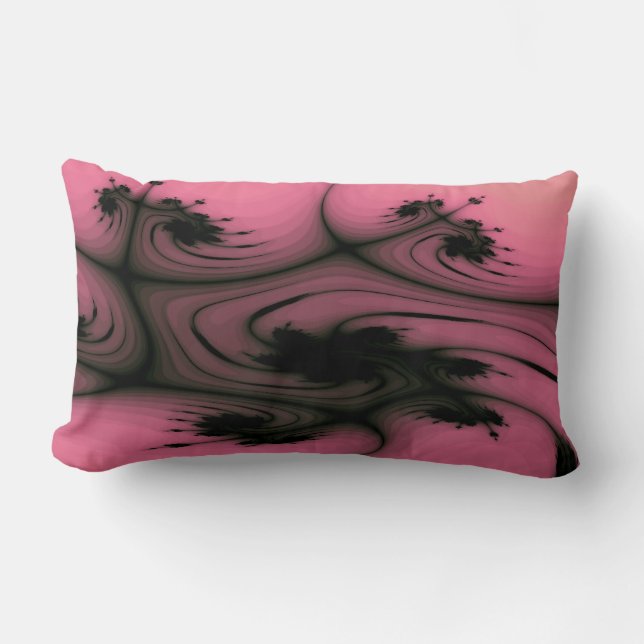 Gothic Swirls Pillow Lumbarkudde (Framsida)