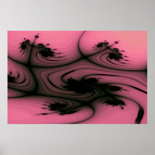 Gothic Swirls Skriv ut Poster