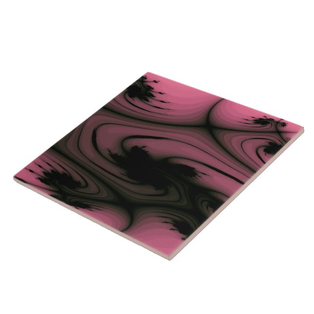 Gothic Swirls Tile Kakelplatta (Sidan)