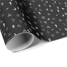 Gothic Symbols Mönster Presentpapper