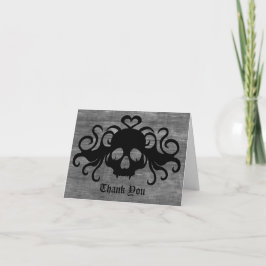 Gothic Tack skalle Kort
