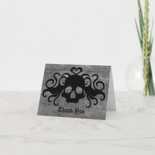 Gothic Tack skalle Kort