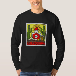 Gothic Tarot El Tequila Satanic Goth Occult Grunge T Shirt