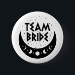 Gothic Team Bride Coven Bröllop Bachelorette Party Knapp<br><div class="desc">Gothic Team Bride Coven Bröllop Bachelorette Party</div>