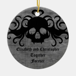 Gothic Together för alltid Julgransprydnad Keramik