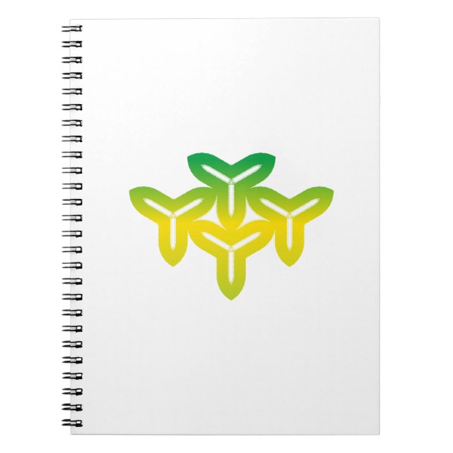 Gothic Tri-blade Anteckningsbok (Framsidan)