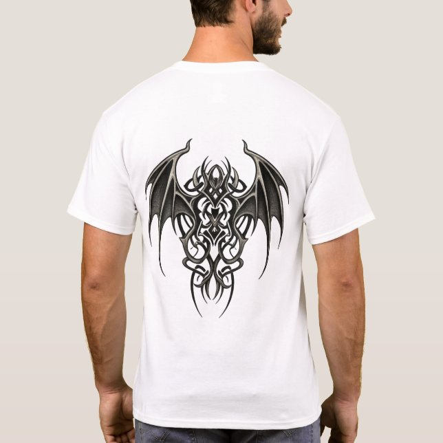 Gothic Tribal Knot T Shirt (Baksida)