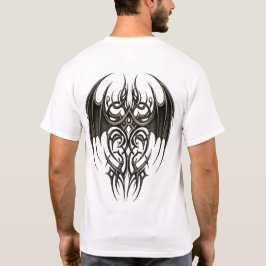 Gothic Tribal Wing T Shirt