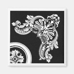 Gothic trim magnet