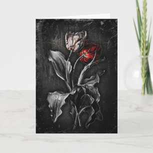 Gothic Tulips Kort