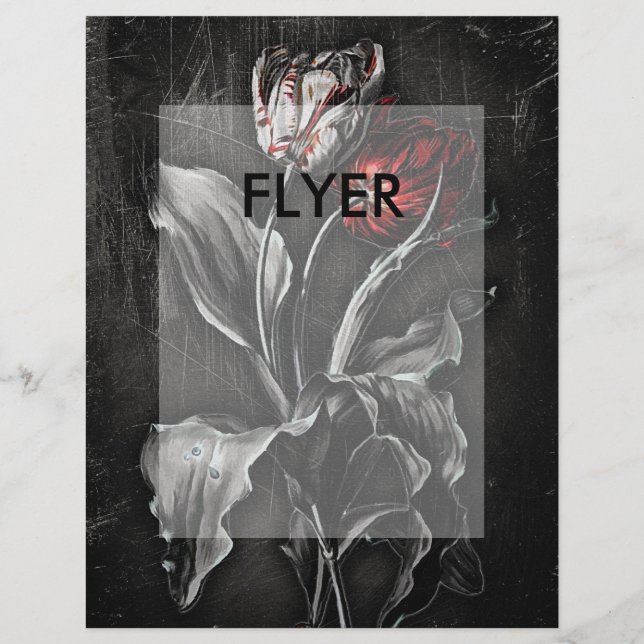 Gothic Tulips Reklamblad (Framsidan)