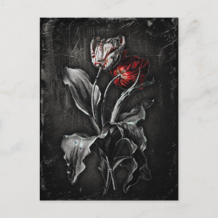 Gothic Tulips Vykort