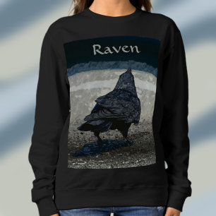 Gothic Urban Raven Blackbird T Shirt