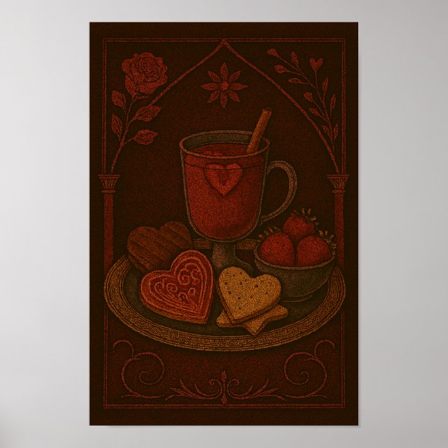 Gothic Valentine Day Poster (Framsidan)