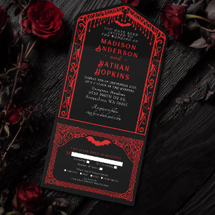 Gothic Vampire Cathedral Bröllop