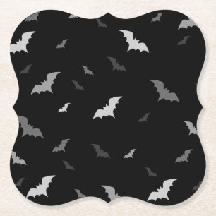 Gothic Vampire Fladdermöss Drink Coasters Underlägg Papper