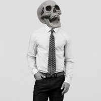 Gothic Vampire Fladdermus Necktie