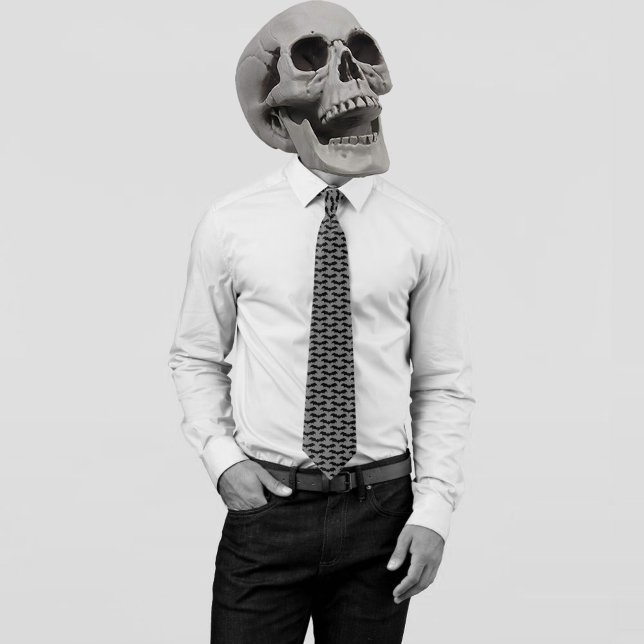 Gothic Vampire Fladdermus Necktie Slips (Skapare uppladdad)