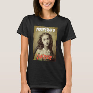 Gothic Vampire Girl T-shirt. T Shirt