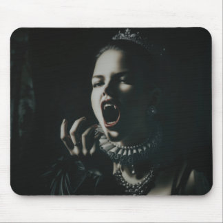 Gothic Vampire Queen Mouse Pad – Dark Fantasy Desk Musmatta