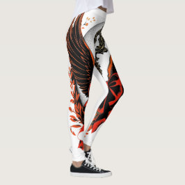 Gothic Velvet Bow Nyckel med Vingar & Måne Leggings