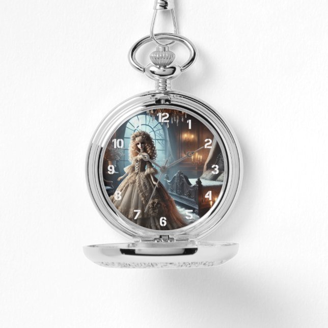 Gothic Victorian Doll - Förändrad Mörk Armbandsur (Framsida)