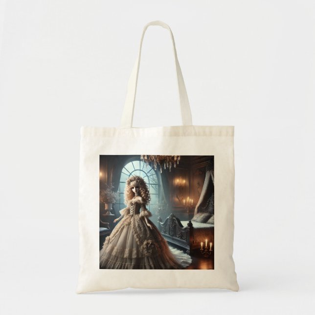 Gothic Victorian Doll - Förändrad Mörk Tygkasse (Framsidan)