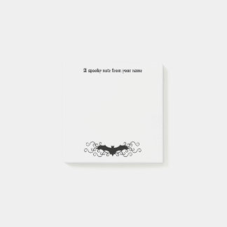 Gothic Victorian fladdermus söt Post-it Block