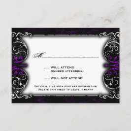 Gothic Victorian Lila OSA kort