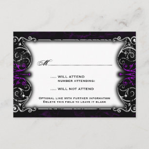 Gothic Victorian Lila OSA kort