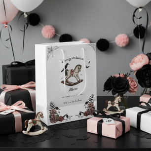 Gothic Victorian Rocking Horse Baby Shower
