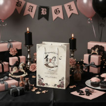Gothic Victorian Rocking Horse Baby Shower