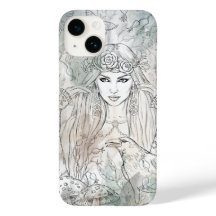 Gothic Victorian-skönhetsaxen med korpen