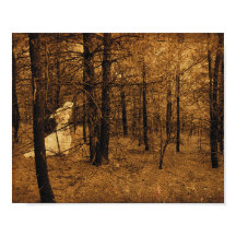 Gothic Vintage Angel Brown Forest Träd