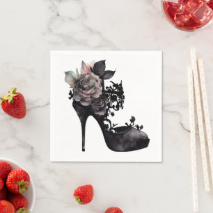 Gothic Vogue Pastel Ro Mode Stiletto Pappersservett
