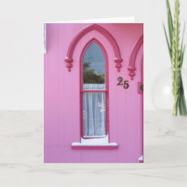 Gothic Window och Snö - Martha's Vineyard Kort