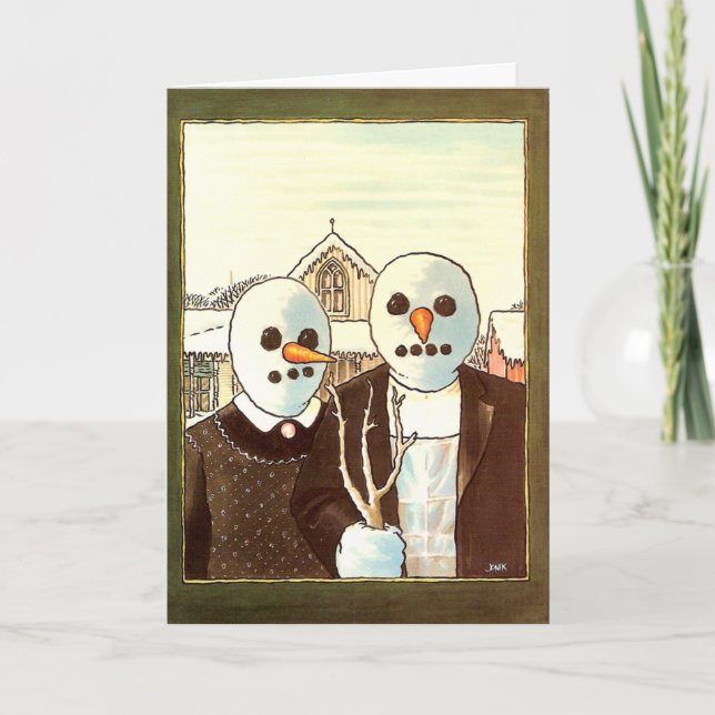 Gothic Winter Helgkort (Framsida)