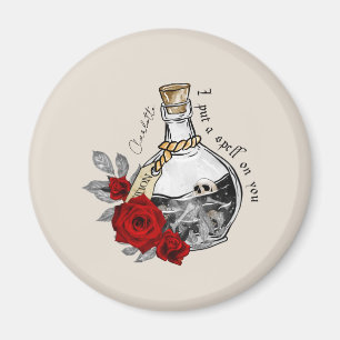 Gothic Witch Kärlek Potion Magnet