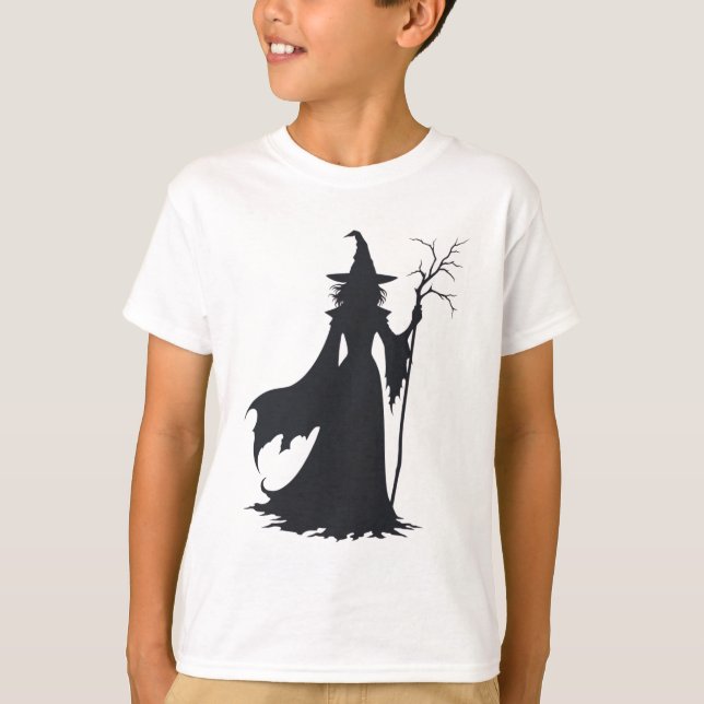 Gothic Witch T Shirt (Framsida)