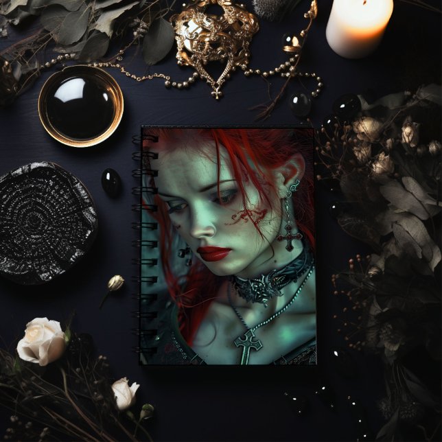 Gothic Woman Anteckningsbok (Skapare uppladdad)