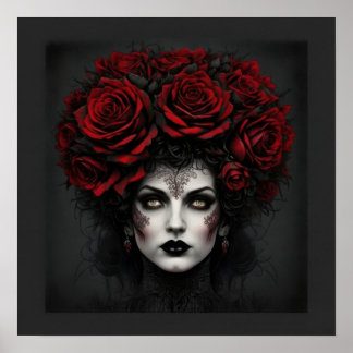 Gothic Woman Poster