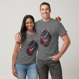Gothic Zodiac Scorpio – Baroque Scorpion Art T Shirt