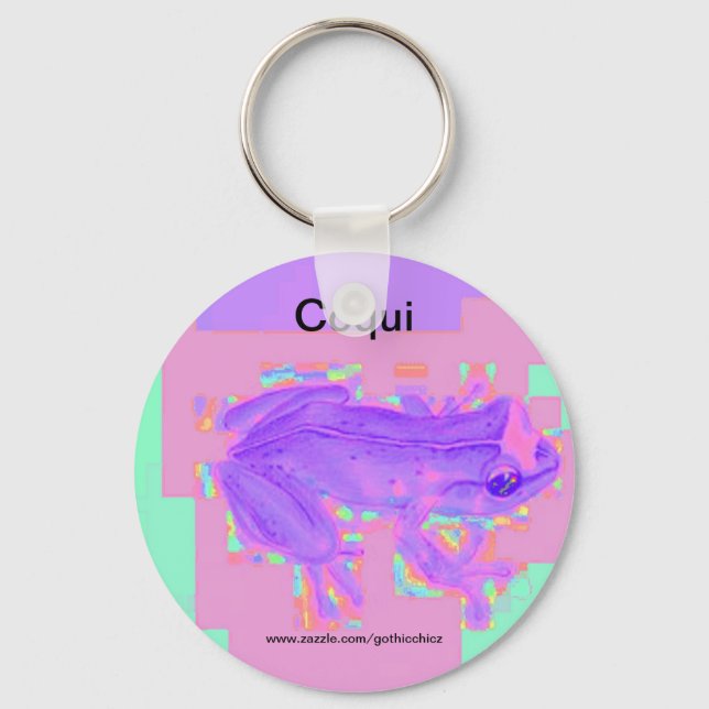 GothicCichz Coqui Keychain Nyckelring (Framsida)