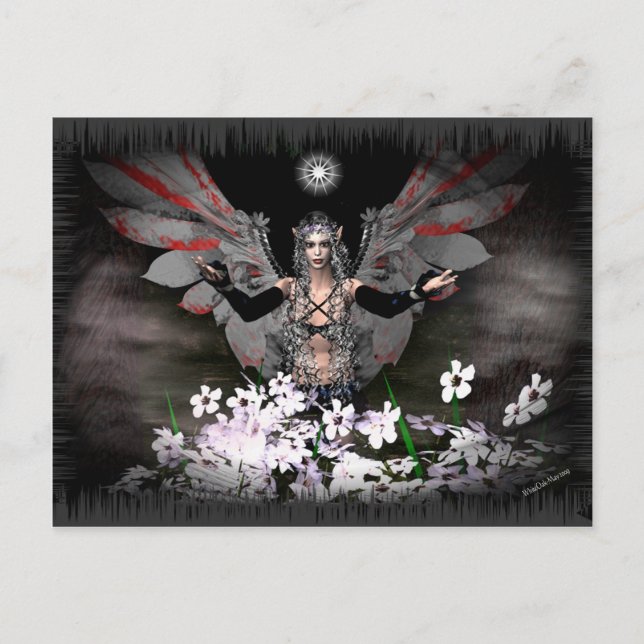 Gothick Fairy Vykort (Framsida)