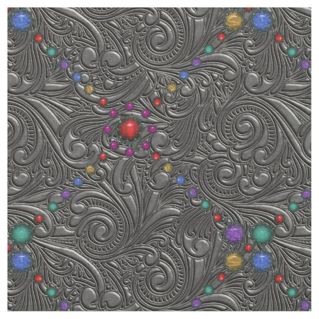 Gothique Tyg (Närbild)