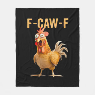 Gothisk Rollig Humor Kråka F Krax F Stil Fleecefilt